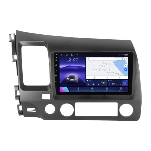 Navigație Dedicată Honda Civic VIII Sedan (2006 - 2011) 4GB RAM, 64GB, Octa-Core, Ecran QLED 9", CarPlay, Android Auto, Slot SIM 4G