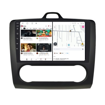 Navigatie Ford Focus II (2004-2011) (Clima Automata, Negru) cu Android, 1GB RAM, 16 GB, Ecran IPS 9" 1024 x 600, WiFi, Bluetooth, suport camera DVR - Img 3