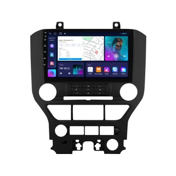 Navigatie Ford Mustang (2014-2021) cu Android, 4GB RAM, 64 GB, Ecran QLED 9 Inch, CarPlay & Android Auto, WiFi, Bluetooth, suport camera DVR