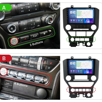 Navigatie Ford Mustang (2014-2021) Fara navigatie originala, cu Android, 1GB RAM, 16 GB, Ecran IPS 9" 1024 x 600, WiFi, Bluetooth, suport camera DVR - Img 4