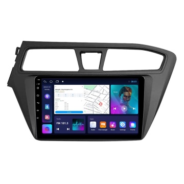 NAVIGATIE HYUNDAI I20 (2014-2018) CU ANDROID, 2GB RAM, 32GB, ECRAN IPS 9" 1280 X 720, CARPLAY & ANDROID AUTO, WIFI, BLUETOOTH, SUPORT CAMERA DVR
