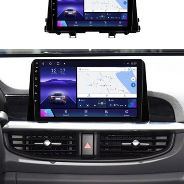 Navigatie Kia Picanto (2017+) cu Android, 4GB RAM, 64GB ROM, Ecran QLED 9" Touchscreen, CarPlay Wireless, DSP - Img 2