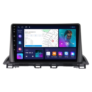 NAVIGATIE MAZDA 3 (2013-2019) CU ANDROID, 4GB RAM, 64 GB, ECRAN IPS 9" 1280 X 720, CARPLAY & ANDROID AUTO, WIFI, BLUETOOTH, SUPORT CAMERA DVR
