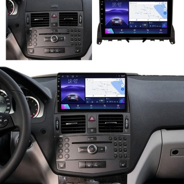 Navigatie Mercedes C-Class W204 (2007-2011) cu Android, 4GB RAM, 64GB ROM, Ecran QLED 9" Touchscreen, CarPlay Wireless, DSP - Img 2
