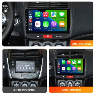 Navigatie Mitsubishi ASX (2010-2016) cu Android, 6GB RAM, 128GB ROM, Ecran QLED 10" Touchscreen, CarPlay Wireless, DSP - Img 3