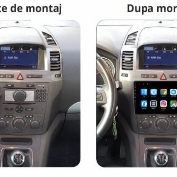 Navigatie Opel Zafira B (2005-2014) cu Android, 8GB RAM, 128GB ROM, Ecran QLED 9" Touchscreen, CarPlay Wireless, DSP Pro - Img 6