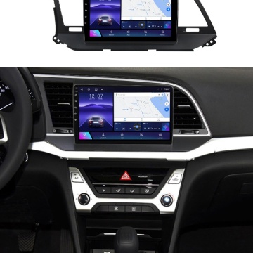 Navigatie Performanta Hyundai Elantra VI (2015-2018) cu Android, 4GB RAM, Ecran QLED 9" Touchscreen, CarPlay Wireless, Wi-Fi, DSP, USB, Waze, SIM 4G - Img 3