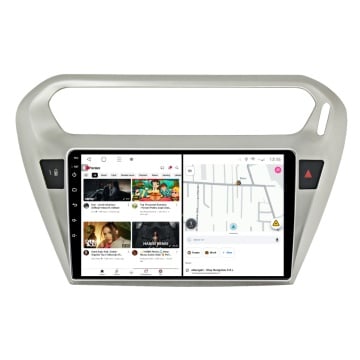 Navigatie Peugeot 301 (dupa 2012) cu Android, 2GB RAM, 32 GB, Ecran IPS 9" 1280 x 720, CarPlay & Android Auto, WiFi, Bluetooth, suport camera DVR - Img 2