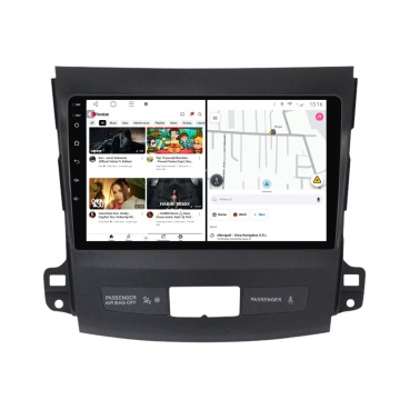 Navigatie Peugeot 4007 (2007-2013) cu Android, 4GB RAM, 64GB ROM, Ecran QLED 9" Touchscreen, CarPlay Wireless, DSP - Img 2