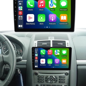 Navigatie Peugeot 407 (2004-2011) cu Android, 8GB RAM, 128GB ROM, Ecran QLED 9" Touchscreen, CarPlay Wireless, DSP Pro - Img 5