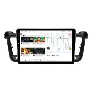 Navigatie Peugeot 508 I (2010-2018) cu Android, 8GB RAM, 128GB ROM, Ecran QLED 9" Touchscreen, CarPlay Wireless, DSP Pro - Img 3