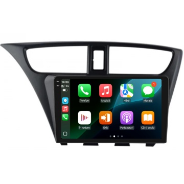 Navigatie Piloton Honda Civic IX Hatchback (2011-2015) - 8GB RAM, 256GB, Octa Core 2Ghz, Display 2K, SIM 4G