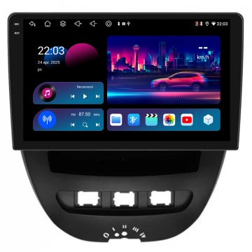 Navigatie Piloton Toyota Aygo B1 (2005-2014) - 4GB RAM, 64GB, Octa Core 1.6Ghz, Display In-Cell