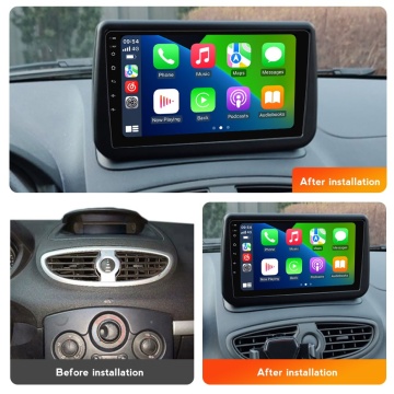 Navigatie Renault Clio III (2005-2012) cu Android, 4GB RAM, 64GB ROM, Ecran QLED 9" Touchscreen, CarPlay Wireless, DSP - Img 5