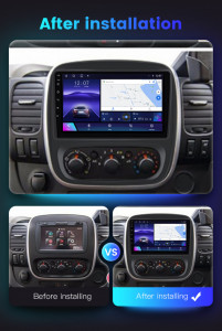 Navigatie Renault Trafic III 2014-2022 9 inch 4 GB RAM + 64 GB ROM QLED 8 CORE SIM CARPLAY COOLER - Img 6