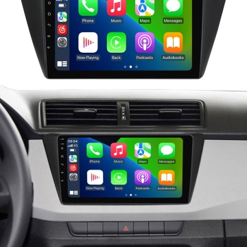 Navigatie Skoda Fabia III (2014-2021) cu Android, 8GB RAM, 128GB ROM, Ecran QLED 9" Touchscreen, CarPlay Wireless, DSP Pro - Img 2