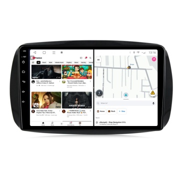 Navigatie Smart Forfour (2014+) cu Android, 4GB RAM, 64GB ROM, Ecran QLED 9" Touchscreen, CarPlay Wireless, DSP - Img 5