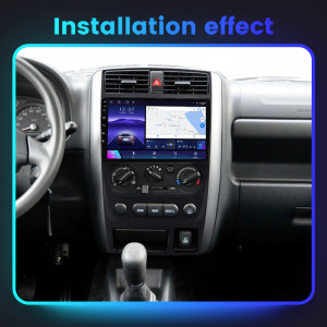 Navigatie Suzuki Jimny 2005-2018 9 inch 2 GB RAM + 32 GB ROM QLED 4 CORE CARPLAY COOLER - Img 4