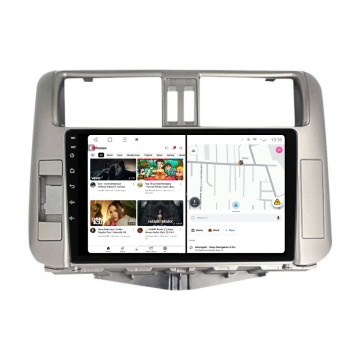 Navigatie Toyota Land Cruiser Prado J150 (2013-2017) cu Android, 4GB RAM, 64GB ROM, Ecran QLED 9" Touchscreen, CarPlay Wireless - Img 3