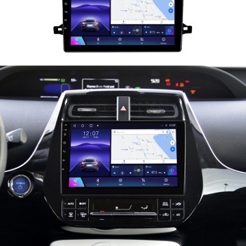 Navigatie Toyota Prius W5 (2015+) cu Android, 4GB RAM, 64GB ROM, Ecran QLED 9" Touchscreen, CarPlay Wireless, DSP - Img 3