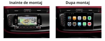 Navigatie Alfa Romeo Giulietta (2014-2020) cu Android, 4GB RAM, 64 GB, Ecran IPS 9" si CarPlay - Img 2