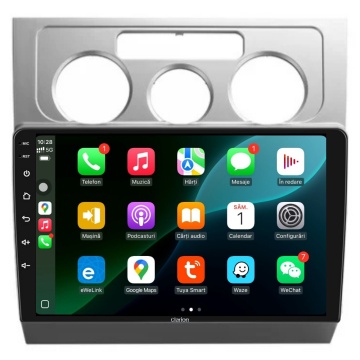 Navigatie Android Clarion GL-300 XD3326 10 Inch VW Touran I (2003-2010), 2 GB, 32 GB, IPS
