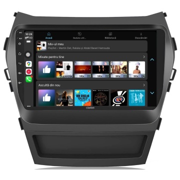 Navigatie Android Clarion GL-300 XD3326 9 Inch Hyundai Santa Fe III (2012-2018), 2 GB, 32 GB, IPS