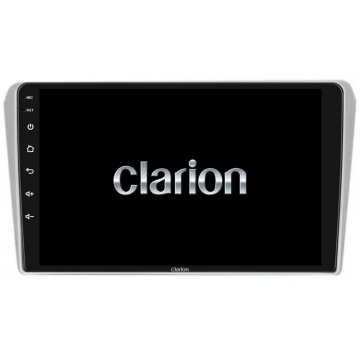 Navigatie Android Clarion GL-300 XD3326 9 Inch Toyota Avensis T25 (2003-2009) rama gri, 4 GB, 64 GB, IPS