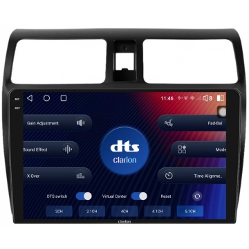 Navigatie Android Clarion GL-700 XD6125 10 Inch Suzuki Swift III (2005-2010), 4 GB, 64 GB, QLED 2K - Img 6