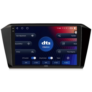 Navigatie Android Clarion GL-700 XD6125 10 Inch VW Passat B8 (dupa 2015), 8 GB, 256 GB, QLED 2K