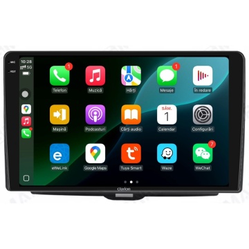Navigatie Android Clarion GL-700 XD6125 9" Alfa Romeo Giulietta (2014-2020), 8 GB, 256 GB, 2K QLED, CarPlay & Android Auto