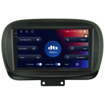 Navigatie Android Clarion GL-700 XD6125 9 Inch Fiat 500X (dupa 2014), 4 GB, 64 GB, QLED 2K