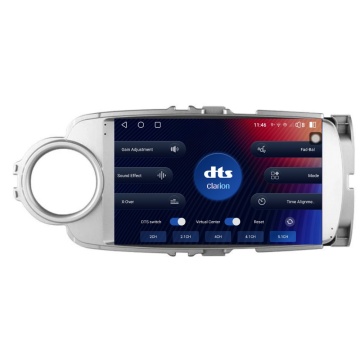 Navigatie Android Clarion GL-700 XD6125 9 Inch Toyota Yaris P13 (2011-2020) gri, 8 GB, 256 GB, QLED 2K - Img 4