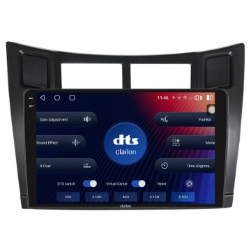 Navigatie Android Clarion GL-700 XD6125 9 Inch Toyota Yaris P9 (2006-2011), 8 GB, 256 GB, QLED 2K - Img 5