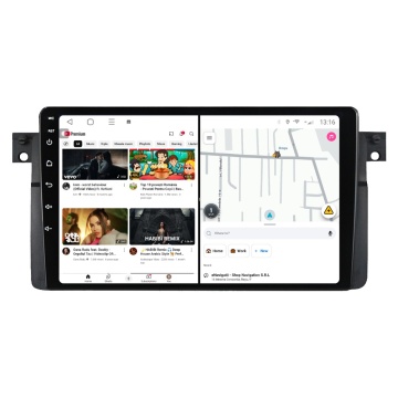 Navigatie BMW Seria 3 E46 (1997-2005) cu Android, 1GB RAM, 16 GB, Ecran IPS 9" 1024 x 600, WiFi, Bluetooth, suport camera DVR - Img 2