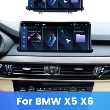 Navigație Android 10.25” pentru BMW X6 F16 / F86 (2014-2019), ecran IPS HD, compatibilitate CarPlay & Android Auto, procesor 8 Core, 4GB RAM, 64GB ROM, slot SIM 4G LTE, design integrat OEM.