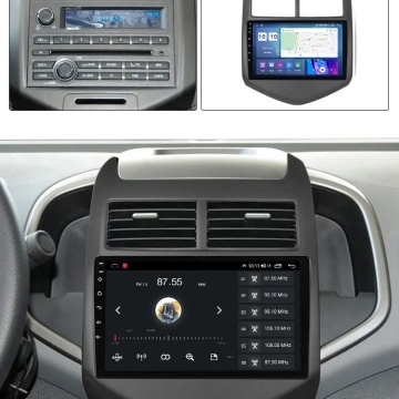 Navigatie Chevrolet Aveo (2011-2014) cu Android, 4GB RAM, 64 GB, Ecran QLED 9 Inch, CarPlay & Android Auto, WiFi, Bluetooth, suport camera DVR - Img 3