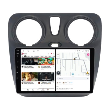 Navigatie Dacia Lodgy (2012+) cu Android, 6GB RAM, 128GB ROM, Ecran QLED 9" Touchscreen, CarPlay Wireless, DSP - Img 2