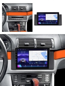 Navigație Dedicată BMW Seria 5 E39 (1995-2003) 4GB RAM, 64GB, Ecran QLED 9", CarPlay, Android Auto, Slot SIM 4G