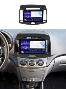 Navigatie Dedicata Hyundai Elantra IV (2006-2011) cu Android, 2GB RAM, Ecran 9" Touchscreen, CarPlay, Wi-Fi, Bluetooth, USB, Waze, SIM 4G - Img 4