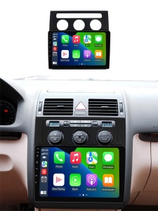 Navigatie Dedicata VW Touran I (2003-2010) cu Android, CarPlay, Octa-Core, 2GB RAM, Ecran 10" Touchscreen, SIM 4G - Img 2