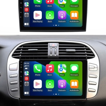 Navigatie Fiat Bravo (2007-2016) cu Android, 6GB RAM, 128GB ROM, Ecran QLED 9" Touchscreen, CarPlay Wireless, DSP - Img 2