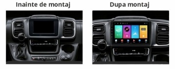 Navigatie Fiat Ducato (dupa 2022) cu Android, 1GB RAM, 16 GB, Ecran IPS 9" 1024 x 600, WiFi, Bluetooth, suport camera DVR - Img 2