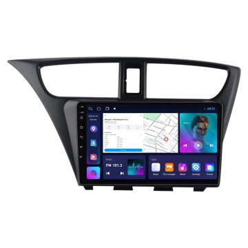 Navigatie Honda Civic IX (2011-2015) - hatchback cu Android, 1GB RAM, 16 GB, Ecran IPS 9" 1024 x 600, WiFi, Bluetooth, suport camera DVR