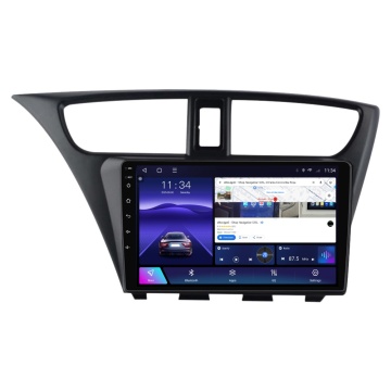 Navigatie Honda Civic IX Hatchback (2011-2015) cu Android, 6GB RAM, 128GB ROM, Ecran QLED 9" Touchscreen, CarPlay Wireless, DSP