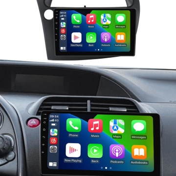 Navigatie Honda Civic VIII Hatchback (2006-2011) cu Android, 8GB RAM, 128GB ROM, Ecran QLED 9" Touchscreen, CarPlay Wireless, DSP Pro - Img 6