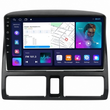 NAVIGATIE HONDA CR-V II (2001-2006) CU ANDROID, 4GB RAM, 64 GB, ECRAN IPS 9" 1280 X 720, CARPLAY & ANDROID AUTO, WIFI, BLUETOOTH, SUPORT CAMERA DVR
