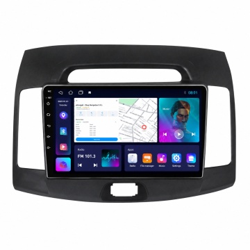 NAVIGATIE HYUNDAI ELANTRA IV (2006-2011) CU ANDROID, 2GB RAM, 32 GB, ECRAN IPS 9" 1280 X 720, CARPLAY & ANDROID AUTO, WIFI, BLUETOOTH, SUPORT CAMERA DVR