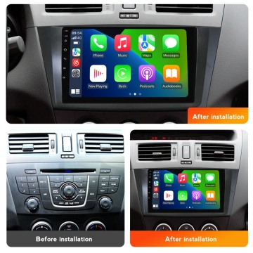 Navigatie Mazda 5 (2010-2017) cu Android, 2GB RAM, 32 GB, Ecran IPS 9" 1280 x 720, CarPlay & Android Auto, WiFi, Bluetooth, suport camera DVR - Img 4