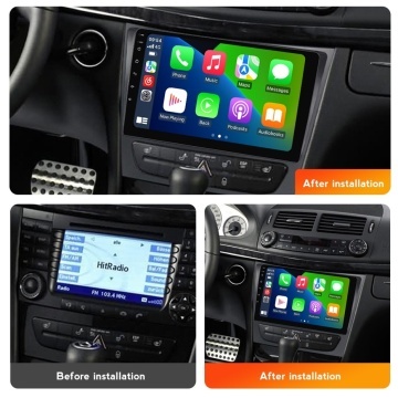 Navigatie Mercedes E-Class W211 (2002-2009) cu Android, 2GB RAM, 32GB ROM, Ecran 9" Touchscreen, CarPlay, SIM 4G - Img 3